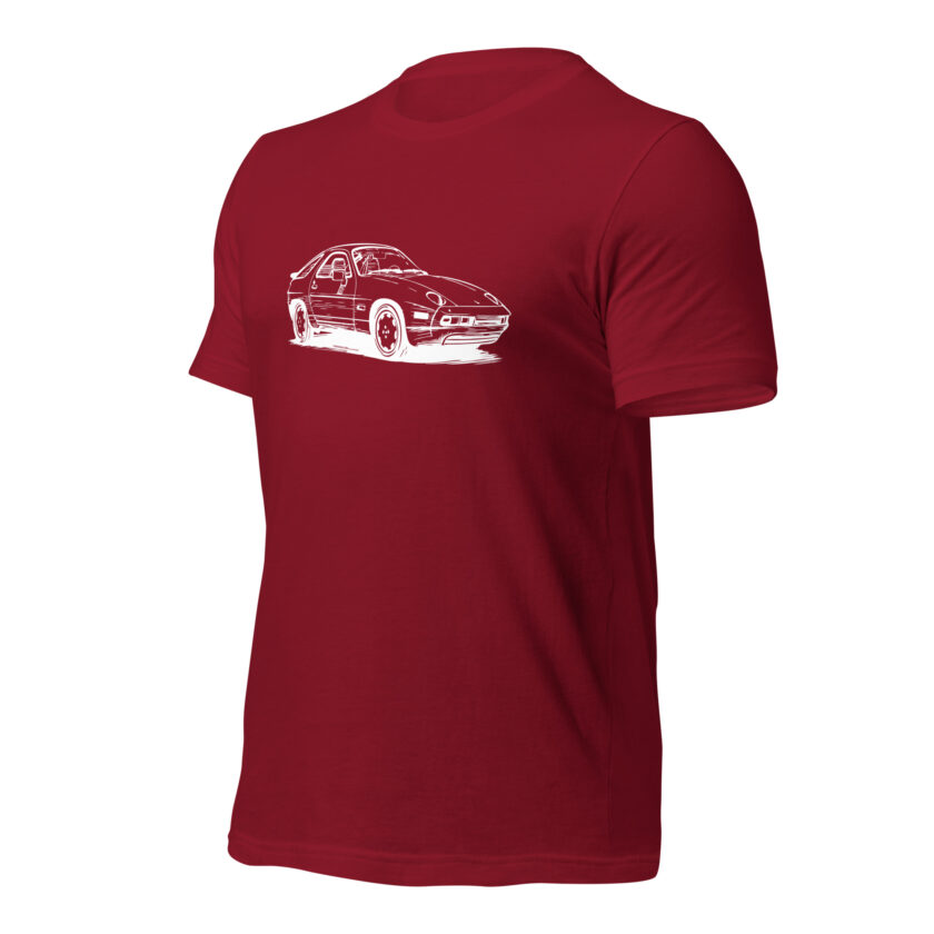 Vintage Velocity Collection – 1989 Porsche 928 – T-Shirt - Image 14