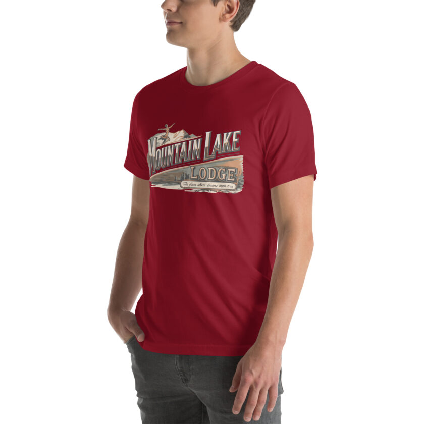 The Mountain Lake Lodge T-Shirt - Image 18