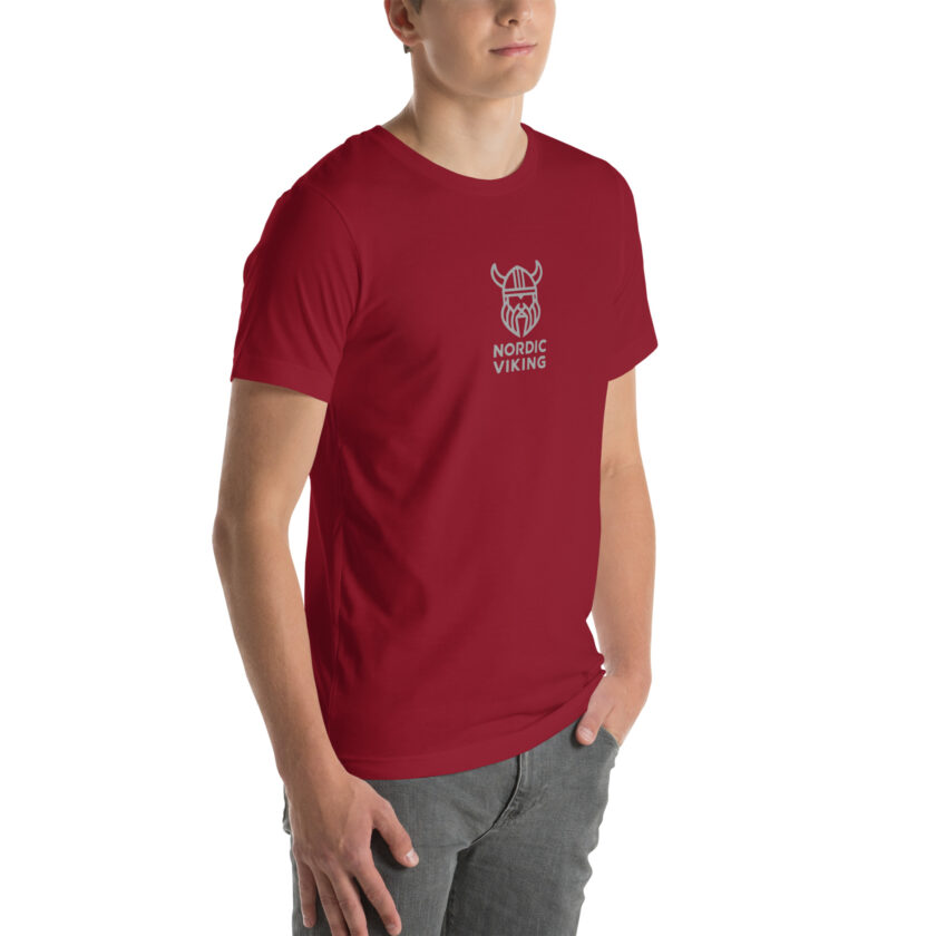 "The Spirit of the North II" - Nordic Viking Line Design - T-Shirt - Image 25