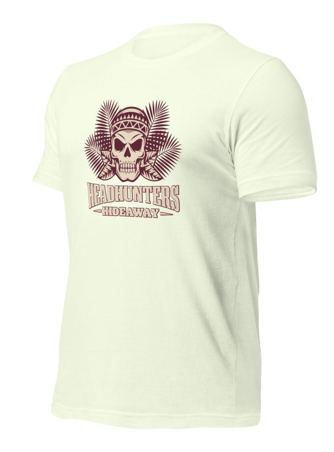 Headhunters Hideaway II – Tiki T-Shirt by Catiki