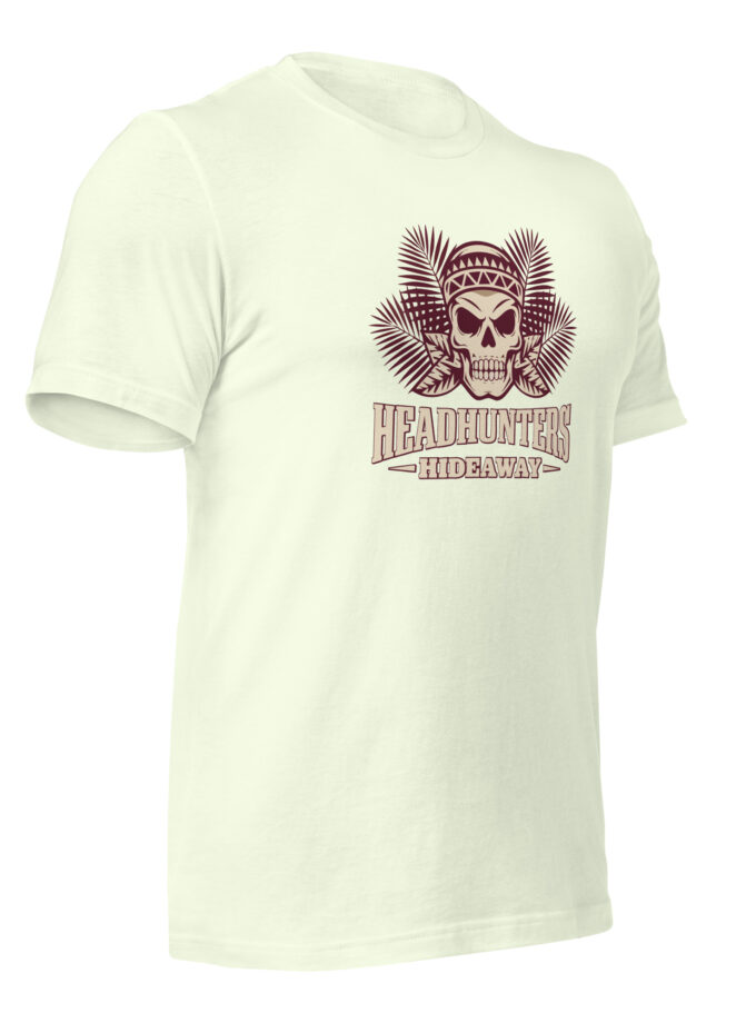 Headhunters Hideaway II – Tiki T-Shirt by Catiki
