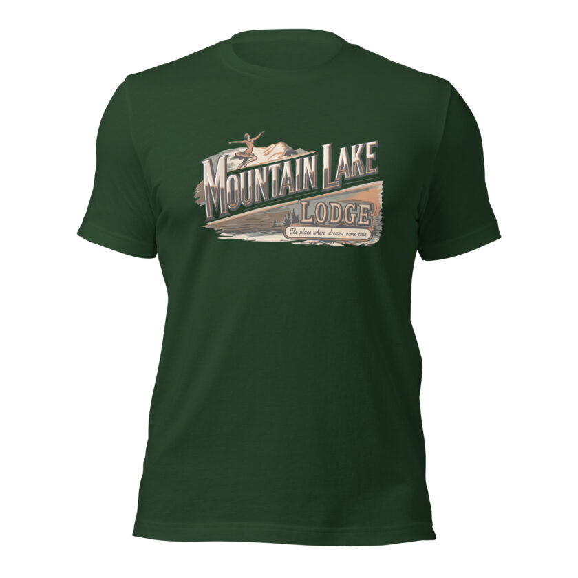 The Mountain Lake Lodge T-Shirt - Image 71