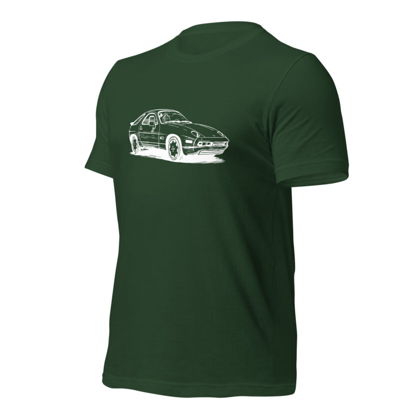 Vintage Velocity Collection – 1989 Porsche 928 – T-Shirt - Image 23