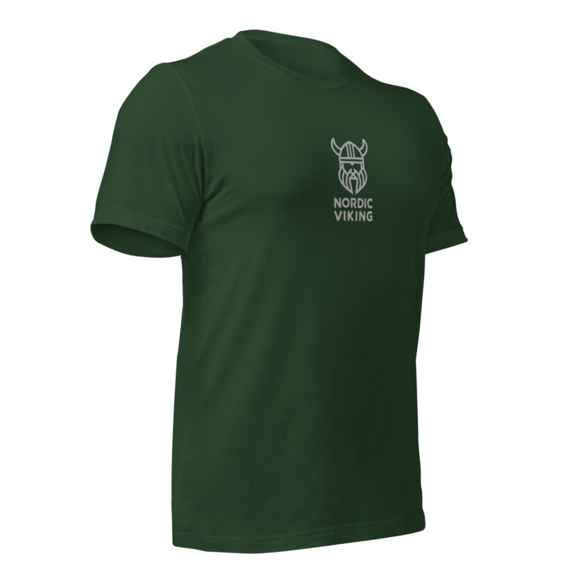 "The Spirit of the North" - Nordic Viking Line Design - T-Shirt - Image 32