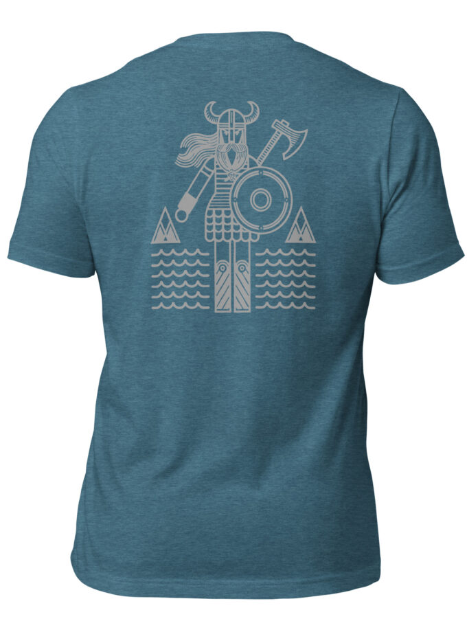 "The Spirit of the North II" - Nordic Viking Line Design - T-Shirt