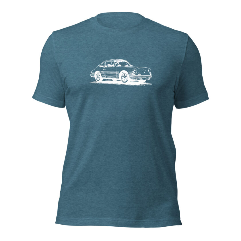Vintage Velocity Collection - 1966 Porsche 911 - T-Shirt - Image 31
