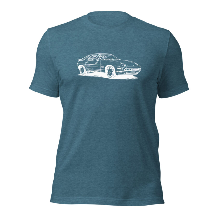 Vintage Velocity Collection – 1989 Porsche 928 – T-Shirt - Image 31