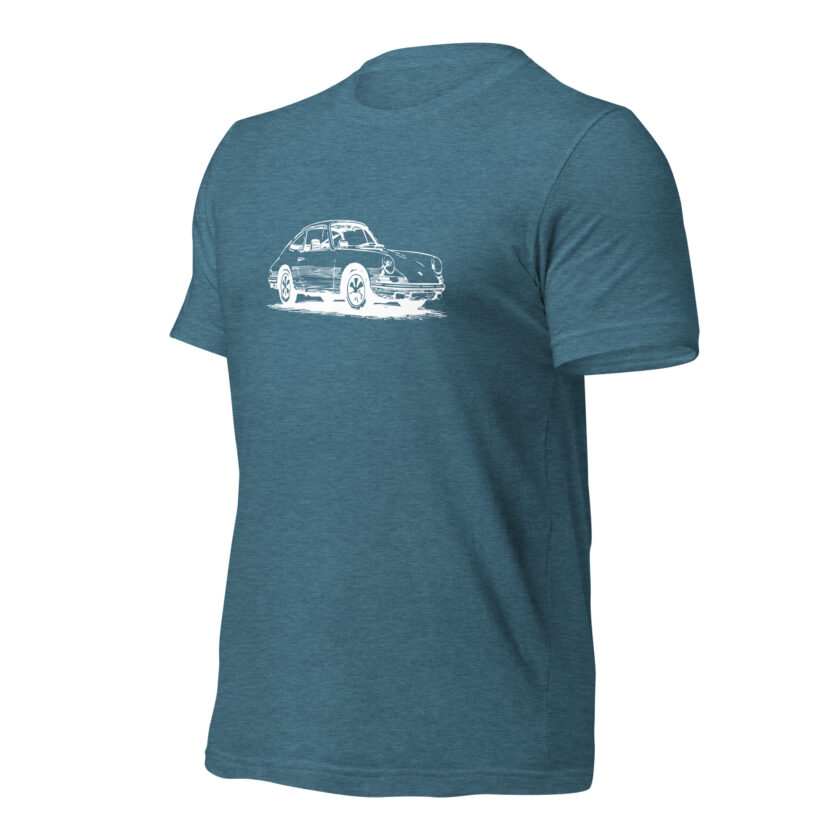 Vintage Velocity Collection - 1966 Porsche 911 - T-Shirt - Image 32