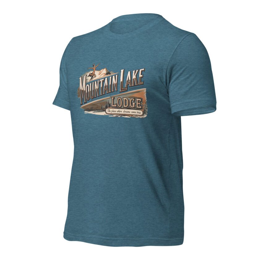 The Mountain Lake Lodge T-Shirt - Image 41