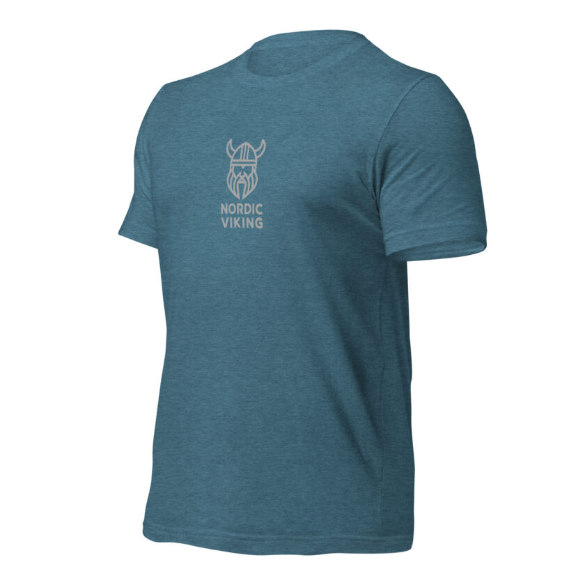 "The Spirit of the North" - Nordic Viking Line Design - T-Shirt - Image 43