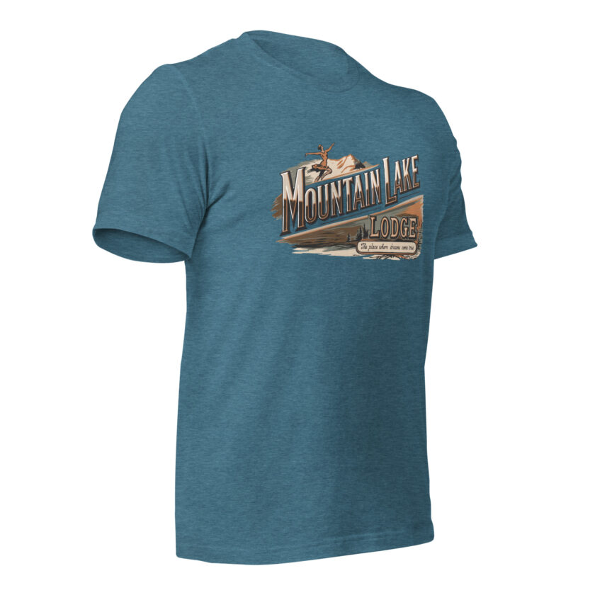 The Mountain Lake Lodge T-Shirt - Image 82