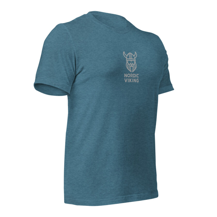 "The Spirit of the North" - Nordic Viking Line Design - T-Shirt - Image 44