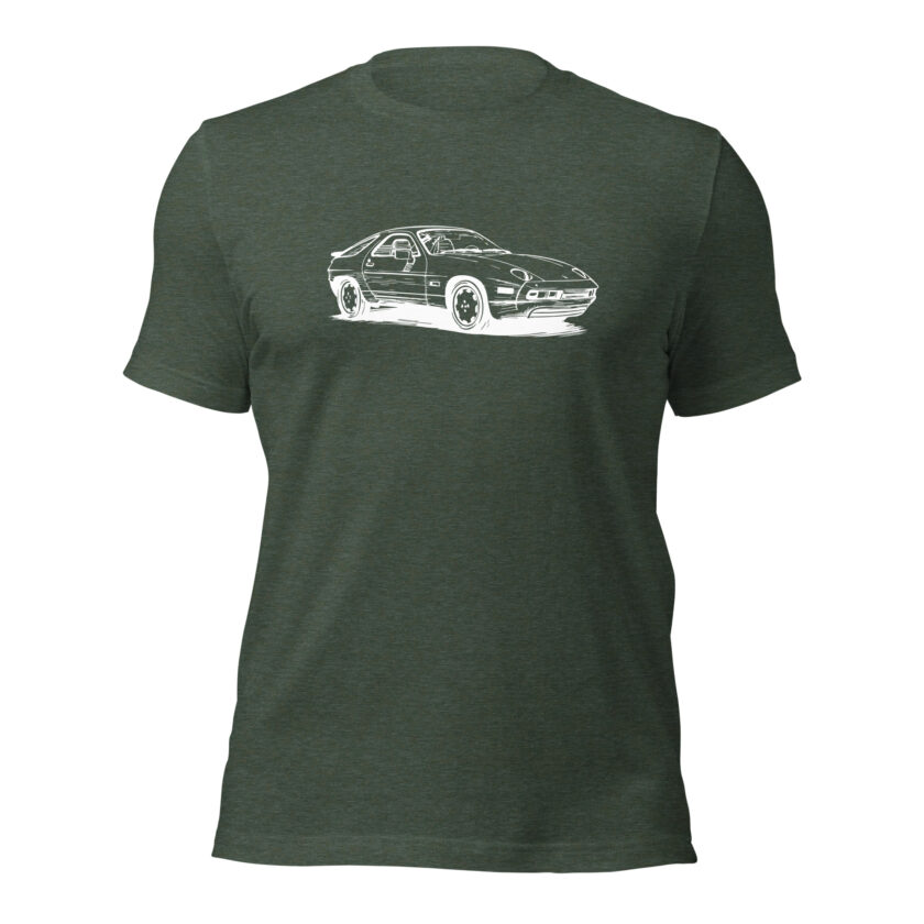 Vintage Velocity Collection – 1989 Porsche 928 – T-Shirt - Image 25