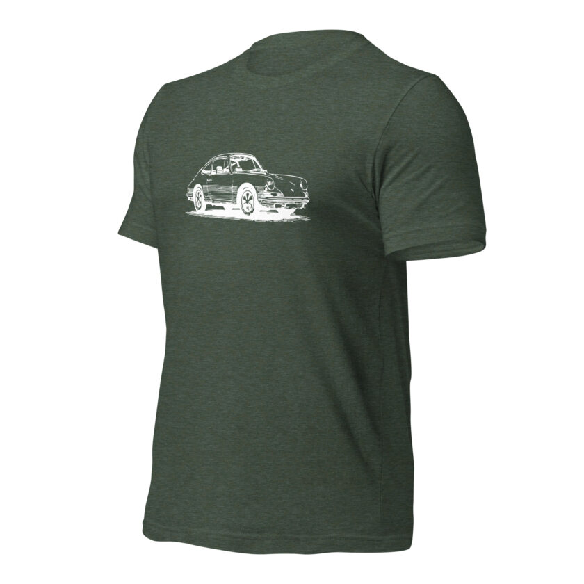 Vintage Velocity Collection - 1966 Porsche 911 - T-Shirt - Image 26