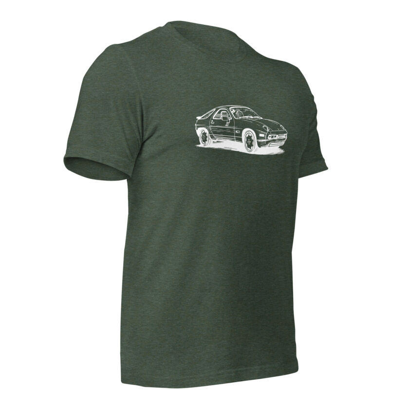Vintage Velocity Collection – 1989 Porsche 928 – T-Shirt - Image 27