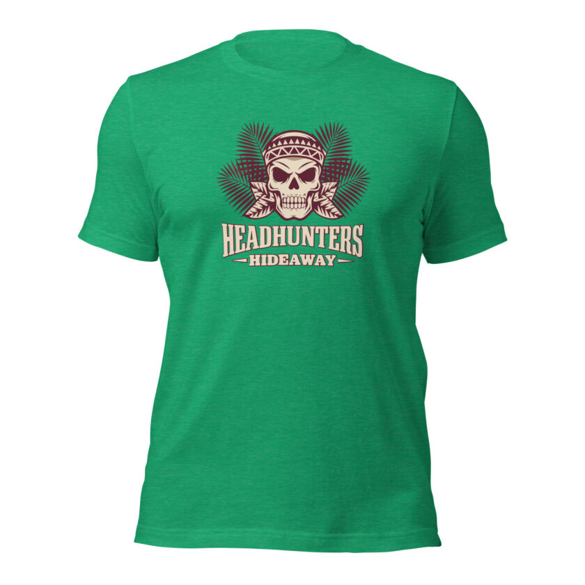 Headhunters Hideaway II – Tiki T-Shirt by Catiki - Image 5
