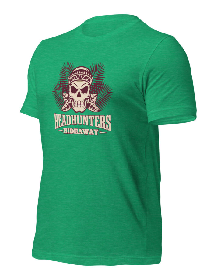 Headhunters Hideaway II – Tiki T-Shirt by Catiki