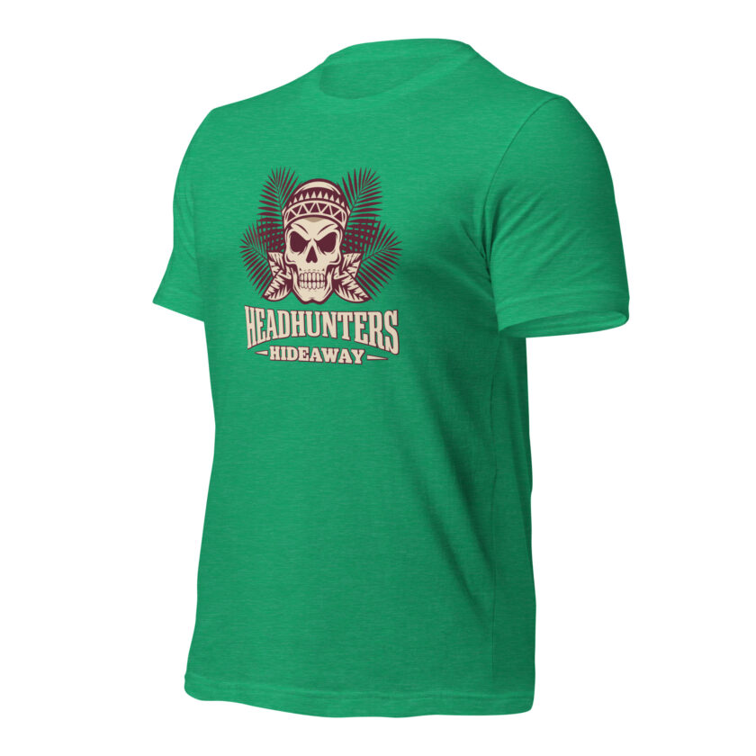 Headhunters Hideaway II – Tiki T-Shirt by Catiki - Image 6