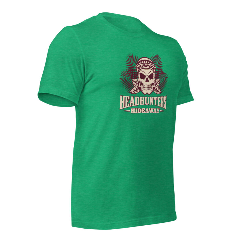 Headhunters Hideaway II – Tiki T-Shirt by Catiki - Image 7