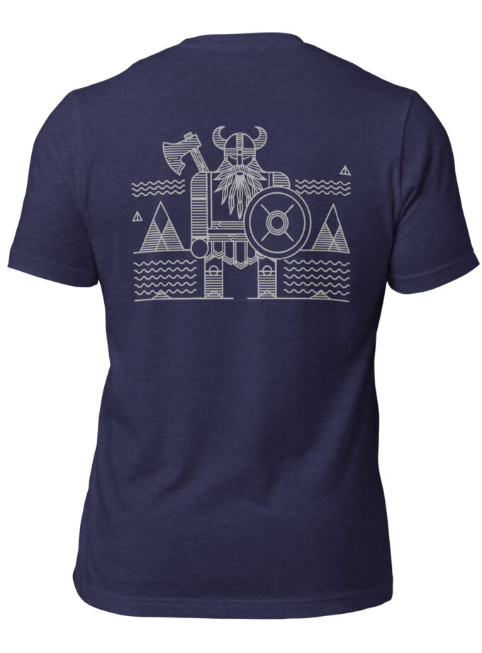 "The Spirit of the North" - Nordic Viking Line Design - T-Shirt