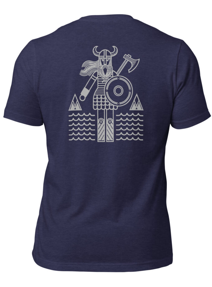 "The Spirit of the North II" - Nordic Viking Line Design - T-Shirt