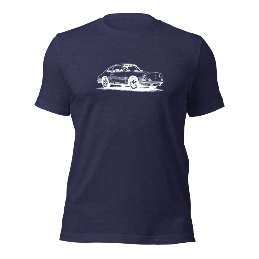 Vintage Velocity Collection - 1966 Porsche 911 - T-Shirt - Image 19