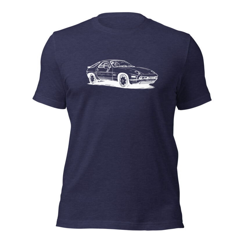 Vintage Velocity Collection – 1989 Porsche 928 – T-Shirt - Image 19