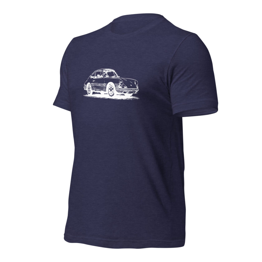 Vintage Velocity Collection - 1966 Porsche 911 - T-Shirt - Image 20
