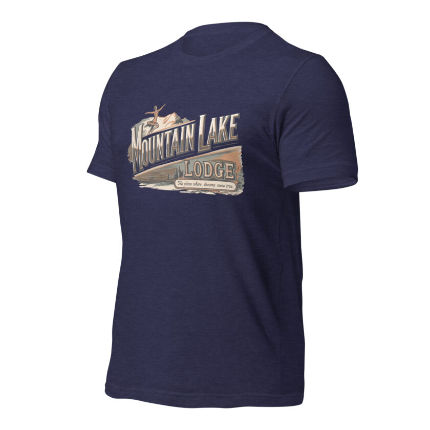 The Mountain Lake Lodge T-Shirt - Image 33