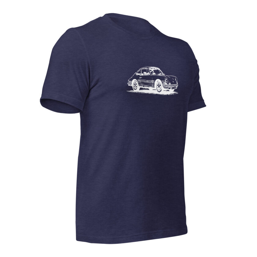 Vintage Velocity Collection - 1966 Porsche 911 - T-Shirt - Image 21