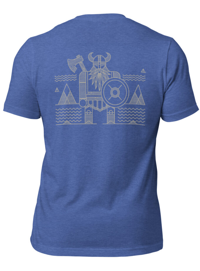 "The Spirit of the North" - Nordic Viking Line Design - T-Shirt