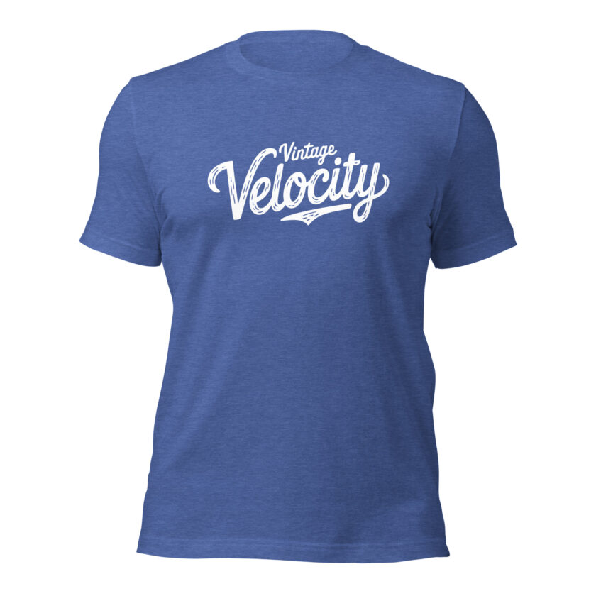 Vintage Velocity Logo T-Shirt - Image 34