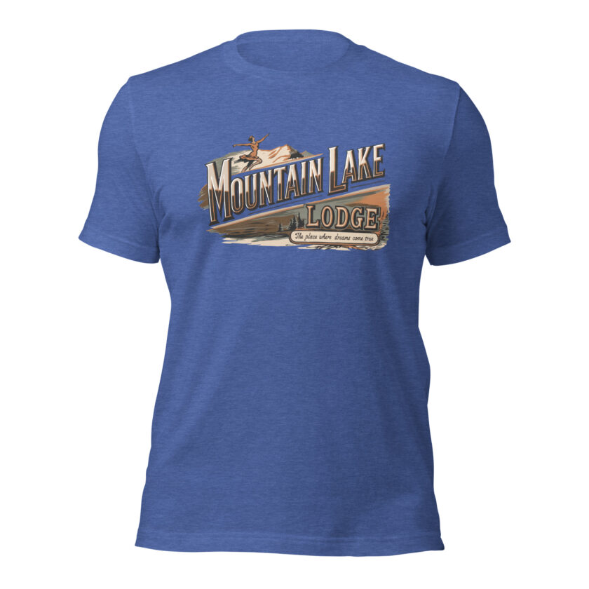 The Mountain Lake Lodge T-Shirt - Image 83