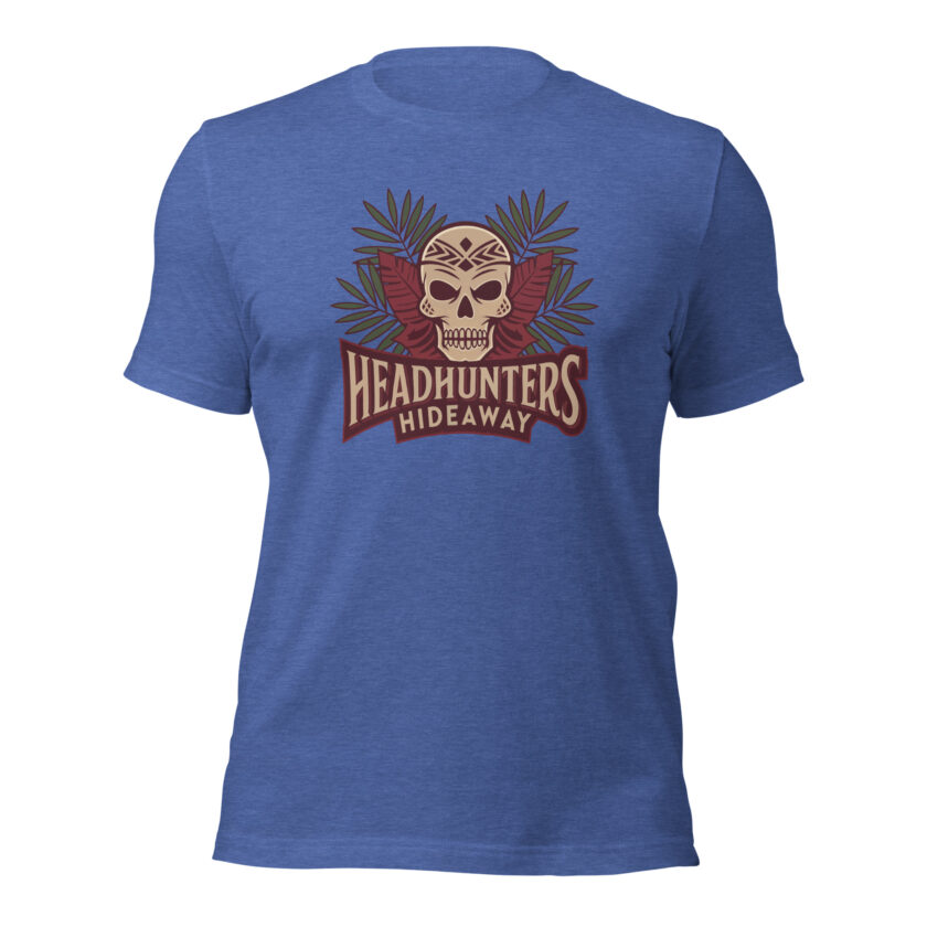Headhunters Hideaway - Tiki T-Shirt by Catiki - Image 2