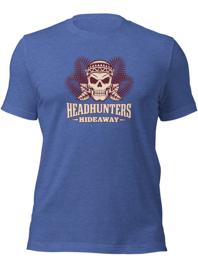Headhunters Hideaway II – Tiki T-Shirt by Catiki