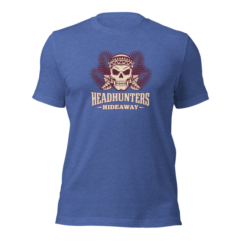 Headhunters Hideaway II – Tiki T-Shirt by Catiki - Image 2