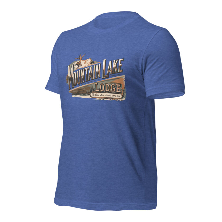 The Mountain Lake Lodge T-Shirt - Image 84