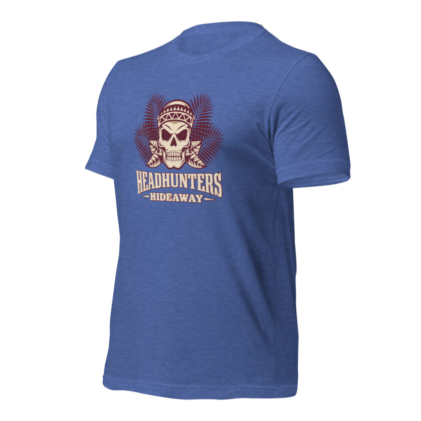 Headhunters Hideaway II – Tiki T-Shirt by Catiki - Image 3