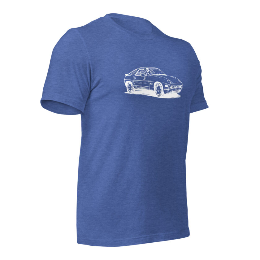 Vintage Velocity Collection – 1989 Porsche 928 – T-Shirt - Image 36