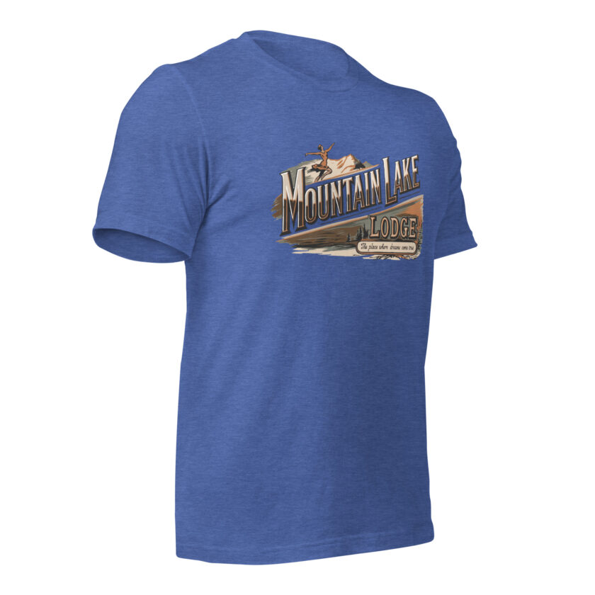 The Mountain Lake Lodge T-Shirt - Image 44