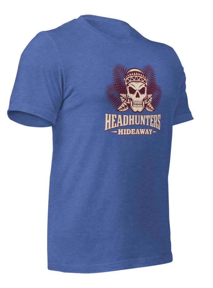 Headhunters Hideaway II – Tiki T-Shirt by Catiki