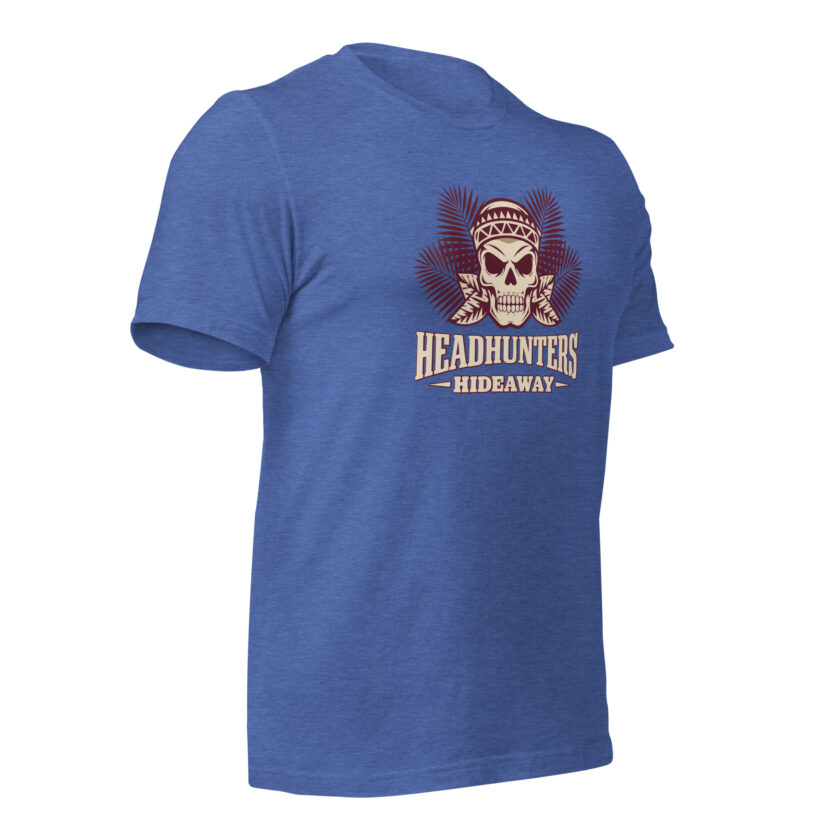 Headhunters Hideaway II – Tiki T-Shirt by Catiki - Image 4