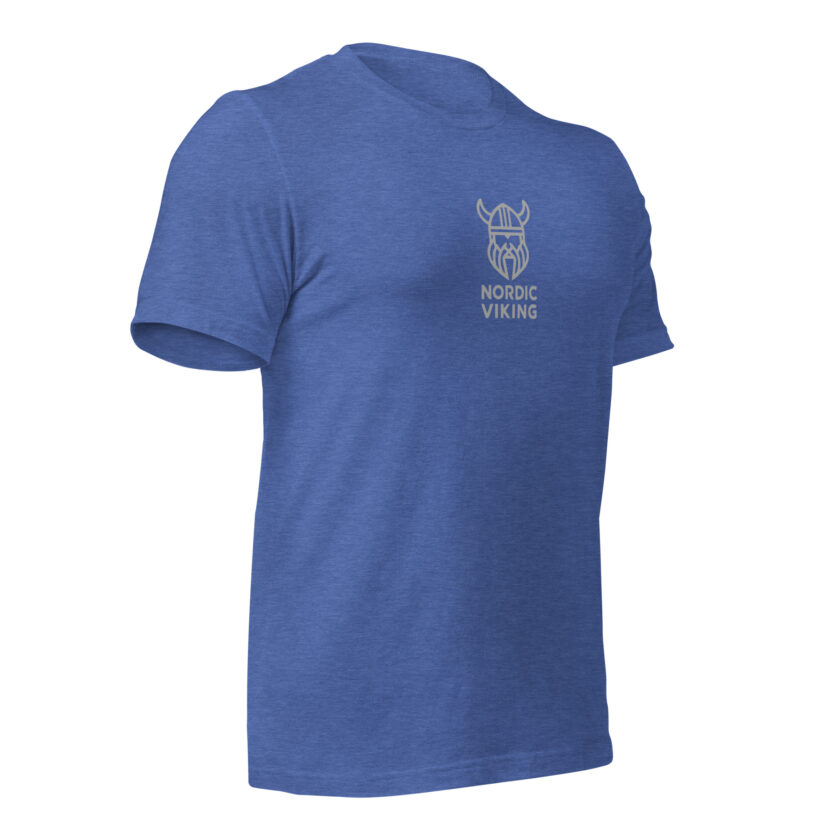 "The Spirit of the North" - Nordic Viking Line Design - T-Shirt - Image 48