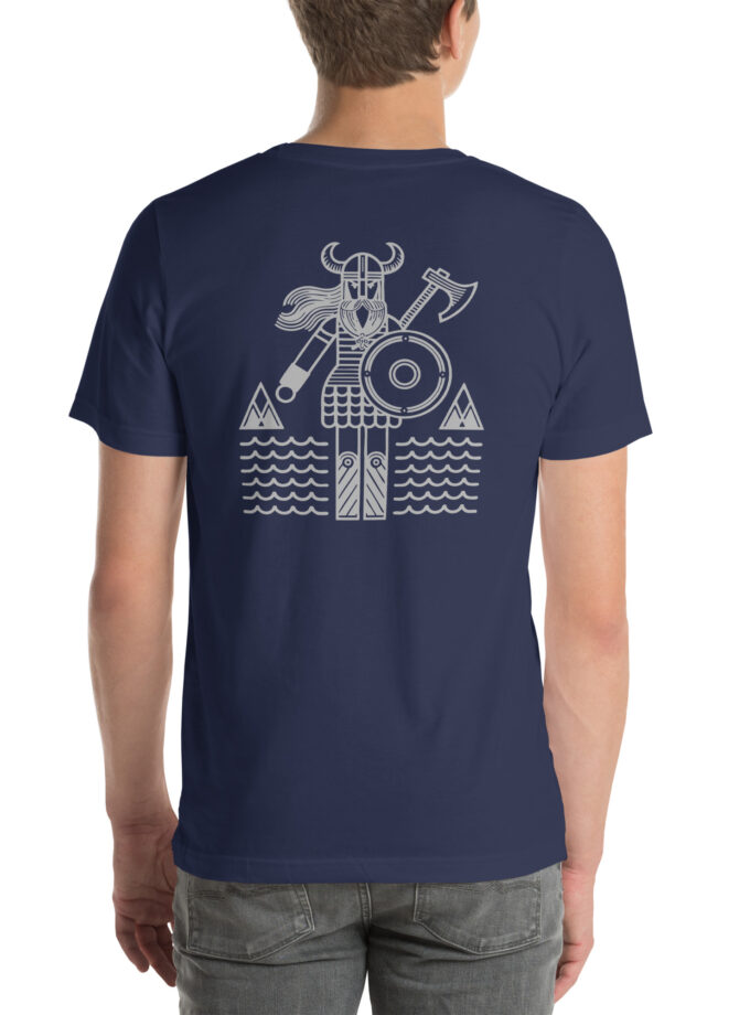 "The Spirit of the North II" - Nordic Viking Line Design - T-Shirt