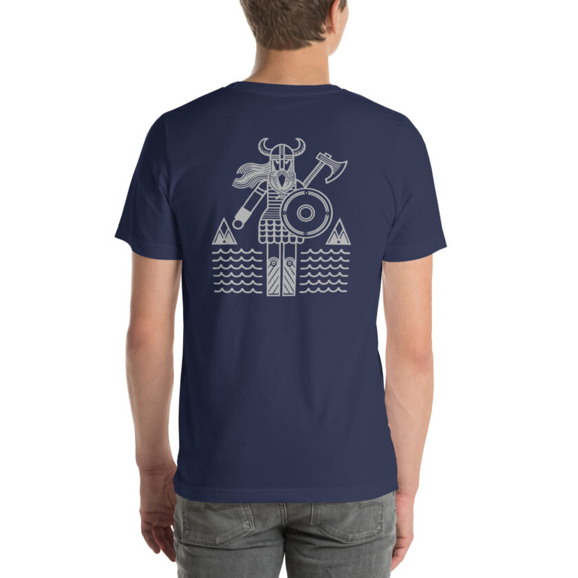 "The Spirit of the North II" - Nordic Viking Line Design - T-Shirt - Image 16