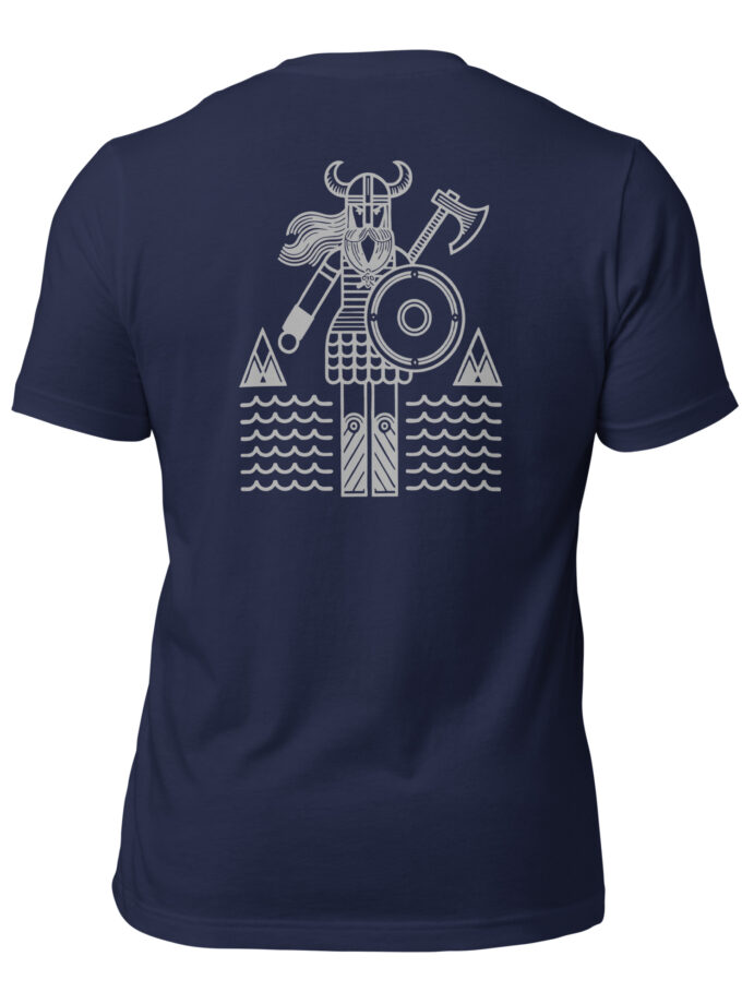 "The Spirit of the North II" - Nordic Viking Line Design - T-Shirt