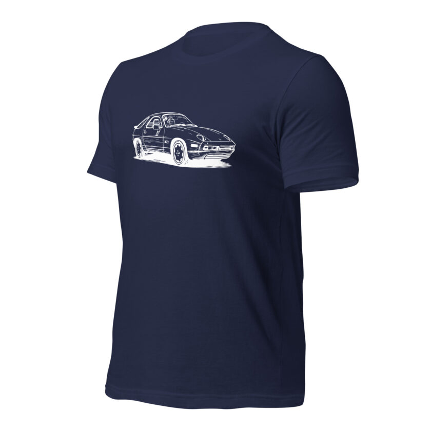 Vintage Velocity Collection – 1989 Porsche 928 – T-Shirt - Image 11