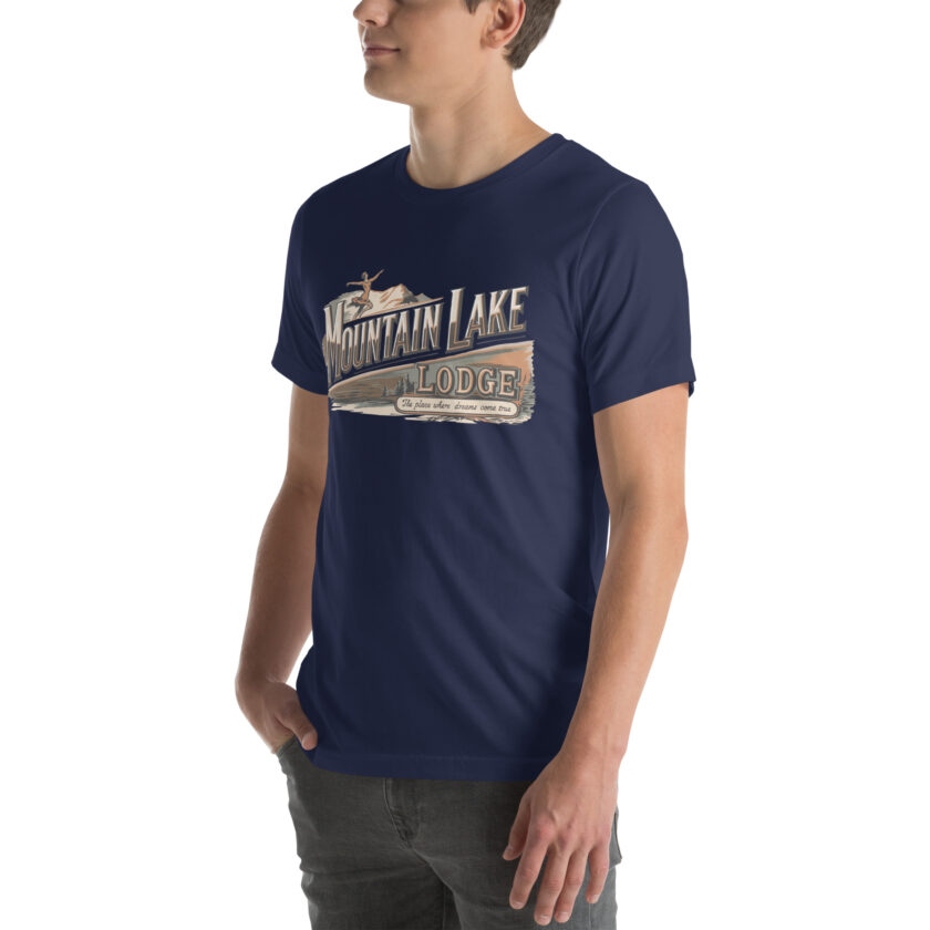 The Mountain Lake Lodge T-Shirt - Image 14