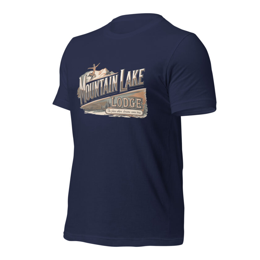 The Mountain Lake Lodge T-Shirt - Image 60