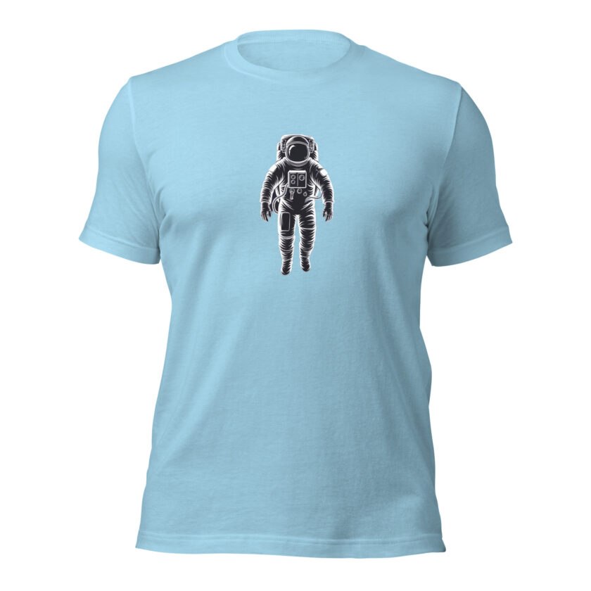 Cosmic Drift – Astronaut – Light T-Shirt - Image 25